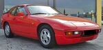 LAME DE PARE CHOC AVANT PORSCHE 924 (1976/1988)
