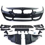 PARE CHOC AVANT COMPLET BMW SERIE 3 F30 LOOK M3 EVO DESIGN Avec emplacements antibrouillards (2011/2019)