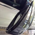 COQUES DE RETROS HORN SHAPE M STYLE PIANO BLACK OU CARBONE LOOK BMW SERIE 2 F74 GRAN COUPE (2024+)