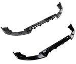 LAME DE PARE CHOC ARRIERE 3 PARTIES Piano Black ou Carbone look BMW SERIE 2 F74 GRAN COUPE PACK M PHASE 1 (2024+)
