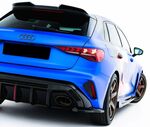 DIFFUSEUR DE PARE CHOC ARRIERE AUDI RS3 8Y SPORTBACK OU LIMOUSINE SEDAN PHASE 2 "DTM LOOK" (2024+)