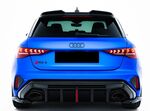 DIFFUSEUR DE PARE CHOC ARRIERE AUDI RS3 8Y SPORTBACK OU LIMOUSINE SEDAN PHASE 2 "DTM LOOK" (2024+)