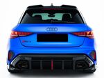 DIFFUSEUR DE PARE CHOC ARRIERE AUDI RS3 8Y SPORTBACK OU LIMOUSINE SEDAN PHASE 2 "DTM LOOK" (2024+)