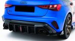 DIFFUSEUR DE PARE CHOC ARRIERE AUDI RS3 8Y SPORTBACK OU LIMOUSINE SEDAN PHASE 2 "DTM LOOK" (2024+)