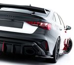 DIFFUSEUR DE PARE CHOC ARRIERE AUDI RS3 8Y SPORTBACK OU LIMOUSINE SEDAN PHASE 2 "DTM LOOK" (2024+)