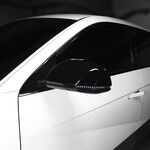 COQUES de RETROVISEURS PIANO BLACK OU CARBONE LOOK HYUNDAI IONIQ 5 / IONIQ 5N (2021+)