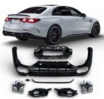 DIFFUSEUR ARRIÈRE MERCEDES CLASSE E W214 AMG LINE PHASE 1 LOOK E53 (05/2023+)