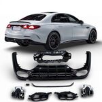 DIFFUSEUR ARRIÈRE MERCEDES CLASSE E W214 AMG LINE PHASE 1 LOOK E53 (05/2023+)