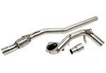 TUBE DE DESCENTE "DOWNPIPE" EN INOX POUR  Audi  A1 8X 1.4 TFSI 185cv (2011/2015) SEAT IBIZA 6J 1.4 TSI (2009/2015),SKODA FABIA 6J 1.4TSI RS (2010/2014) VW POLO 6R 1.4 TSI RS 180cv (2010/2015)