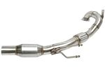 TUBE DE DESCENTE "DOWNPIPE" EN INOX AVEC CATALYSEUR POUR.1.8/2.0L Audi / Seat / Skoda / VW