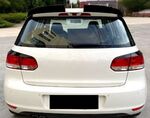 BECQUET DE TOIT 2 PARTIES VW GOLF VI STANDARD OU GTI PIANO BLACK OU CARBONE LOOK (2008/2012)
