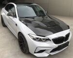 CAPOT EN ALUMINIUM LOOK GTS EVOLUTION BMW SERIE 1 F20/F21 (2012/2019) BMW SERIE 2 F22/F23/F87 (2014+)