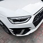 SPLITTERS FRONTAUX "KNIFE" DE PARE CHOC AVANT AUDI A4 B9 S LINE OU S4 PHASE 2 (05-2019/2024)