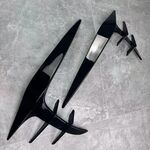 SPLITTERS FRONTAUX "KNIFE" DE PARE CHOC AVANT AUDI A4 B9 S LINE OU S4 PHASE 2 (05-2019/2024)