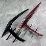 SPLITTERS FRONTAUX "KNIFE" DE PARE CHOC AVANT AUDI A4 B9 S LINE OU S4 PHASE 2 (05-2019/2024)