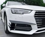 SPLITTERS FRONTAUX "KNIFE" DE PARE CHOC AVANT AUDI A4 B9 S LINE OU S4 PHASE 1 (2015/05-2019)