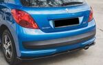 LAME DE PARE CHOC ARRIERE PEUGEOT 207 SPORT PHASE 1 (2006/09-2009)