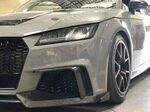 SPLITTERS DE PARE CHOC AVANT AUDI TT 8J RS PHASE 1 (2016/2018)