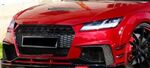 SPLITTERS DE PARE CHOC AVANT AUDI TT 8J RS PHASE 1 (2016/2018)
