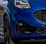 ENJOLIVEURS DE GRILLES ANTIBROUILLARDS PIANO BLACK OU CARBONE LOOK FORD PUMA ST OU ST LINE (2019/2024)