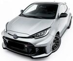 LAME DE PARE CHOC AVANT DTM LOOK "CNC" TOYOTA YARIS IV GR PHASE 2 (2024+)
