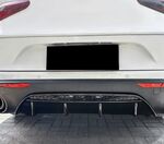 DIFFUSEUR ARRIERE (RAJOUT CENTRAL) ALFA ROMEO STELVIO STANDARD "Sport look" (2017/2024)