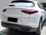DIFFUSEUR ARRIERE (RAJOUT CENTRAL) ALFA ROMEO STELVIO STANDARD "Sport look" (2017/2024)