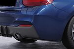DIFFUSEUR DE PARE CHOC ARRIÈRE (RAJOUT CENTRAL) BMW F22/F23 PACK M "CNC" CS STYLE (2013/2019)