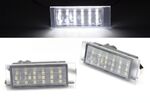 ECLAIRAGE DE PLAQUE D'IMMATRICULATION A LEDS GAMME RENAULT