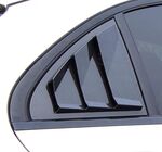2 PRISES D'AIR DE VITRES ARRIERES TYPE "LOUVERS" MERCEDES CLASSE E W214 (05-2023+)