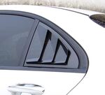 2 PRISES D'AIR DE VITRES ARRIERES TYPE "LOUVERS" MERCEDES CLASSE E W214 (05-2023+)