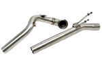 TUBE DE DESCENTE "DOWNPIPE" EN INOX POUR AUDI A1 8X 1.6 TDI (2010/2014) SEAT IBIZA 6J 1.6 TDI (2010/2015) SKODA FABIA II 1.6 TDI (2010/2014) VW POLO 6R 1.6 TDI (2009/2015)