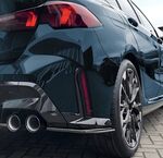 SPLITTERS DE PARE CHOC ARRIERE BMW SERIE 1 F70 PACK M PIANO BLACK OU CARBONE LOOK (10-2024+)