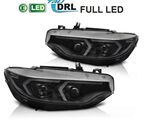 PHARES A LEDS FULL LEDS "TUBE LIGHT " BLACK EDITION BMW SERIE 4 F32/F33/F36 XENON SANS AFS (2013/2019)