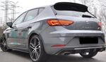 DIFFUSEUR DE PARE CHOC ARRIERE SEAT LEON 5F CUPRA PHASE 2  "DTM LOOK" VERSION 1 - POUR ÉCHAPPEMENT DUPLEX - (2017/2020)