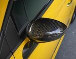 COQUES DE RETROVISEURS CARBONE FIAT 500,FIAT GRANDE PUNTO ET PUNTO EVO (2006/2024)
