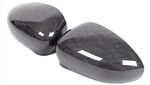 COQUES DE RETROVISEURS CARBONE FIAT 500,FIAT GRANDE PUNTO ET PUNTO EVO (2006/2024)