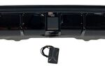 DIFFUSEUR ARRIERE EN ABS PIANO BLACK BMW SERIE 5 E60/E61 PACK M AVEC FEU STOP A LEDS (2003/2010)