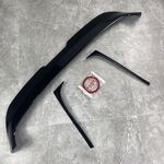 BECQUET DE TOIT SANS OU AVEC FLAPS LATERAUX VW GOLF VII STANDARD PIANO BLACK FINISH (2012/2019)