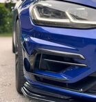 SPLITTERS DE PARE CHOC AVANT VW GOLF VII R OU R LINE PHASE 2 KT LINE (03-2017/2020)