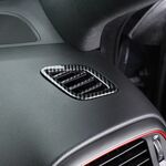 ENJOLIVEURS D'AERATEURS LATERAUX SUPERIEURS DE TABLEAU DE BORD CARBONE LOOK HYUNDAI I30 III (2017+)