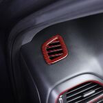 ENJOLIVEURS D'AERATEURS LATERAUX SUPERIEURS DE TABLEAU DE BORD CARBONE LOOK HYUNDAI I30 III (2017+)