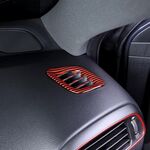 ENJOLIVEURS D'AERATEURS LATERAUX SUPERIEURS DE TABLEAU DE BORD CARBONE LOOK HYUNDAI I30 III (2017+)