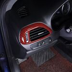 ENJOLIVEURS D'AERATEURS LATERAUX DE TABLEAU DE BORD CARBONE LOOK HYUNDAI I30 III (2017+)