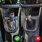 HABILLAGE DE CONSOLE CENTRALE INFERIEURE EN CARBONE HYUNDAI I 30 III N PHASE 2 (2021/2025)