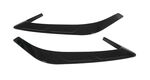 SPLITTERS LATERAUX SUPERIEURS DE PARE CHOC ARRIERE KIA STINGER PIANO BLACK OU CARBONE LOOK V1 (2017+)