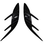 SPLITTERS LATERAUX SUPERIEURS DE PARE CHOC ARRIERE KIA STINGER PIANO BLACK OU CARBONE LOOK V2 (2017+)