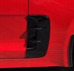 PRISES D'AIR D'AILES AVANT KIA STINGER PIANO BLACK OU CARBONE LOOK (2017/2023)