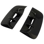 PRISES D'AIR D'AILES AVANT KIA STINGER PIANO BLACK OU CARBONE LOOK (2017/2023)