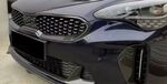 CONTOUR DE CALANDRE KIA STINGER EN ABS PIANO BLACK OU CARBONE LOOK (2017/2023)